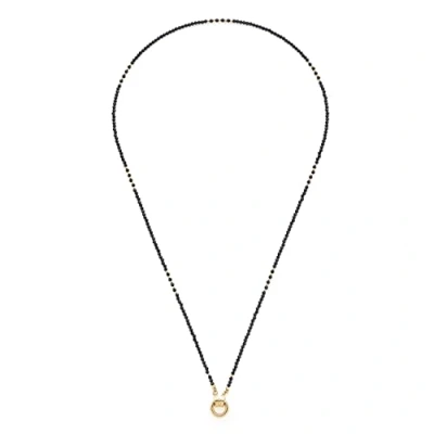 Afbeelding van Leonardo Glasstein Ketting, Dames, Maat: One Size, Schwarz