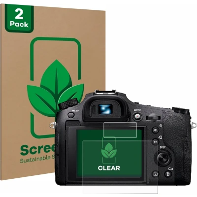 Afbeelding van ScreenLeaf Screenprotector voor Sony Cyber Shot DSC RX10 IV Duurzame schermbescherming Folie Beschermfolie transparant (2 Stuks)