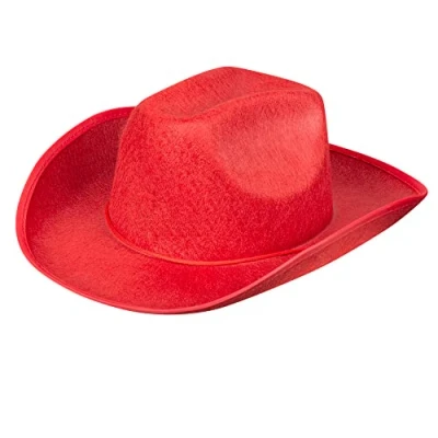 Afbeelding van Boland Hoed Rodeo Rood 59 Volwassenen Unisex Cowboy Indiaan