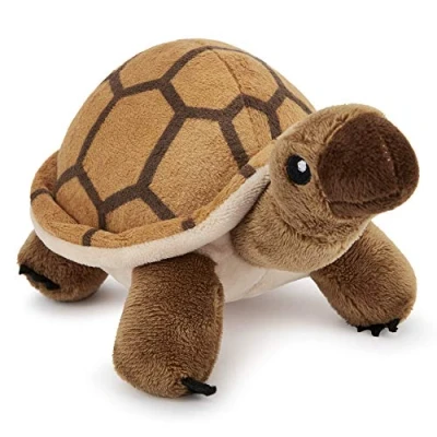 Image de Zappi Co Peluche Douce et Câline d&#039;Animal pour Enfants Compagnon Idéal les Nouveau nés (12 15 cm) (Tortue terrestre)