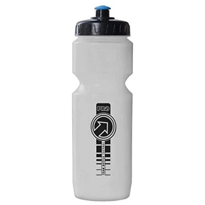 Afbeelding van Pro Sportbidon Team 0,8 Liter Pvc 7,4 Cm Wit/zwart