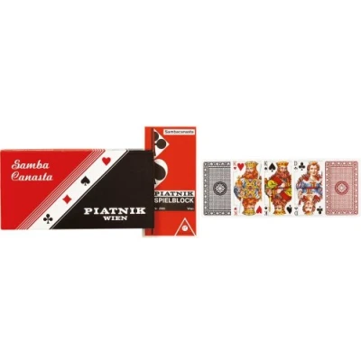 Afbeelding van Piatnik Samba Canasta Set.