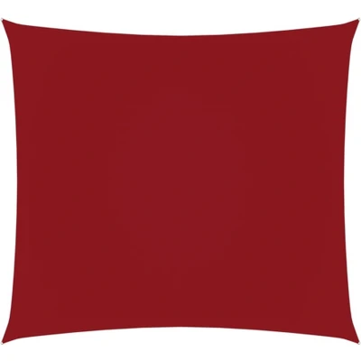 Afbeelding van vidaXL Zonnescherm vierkant 3x3 m oxford stof rood