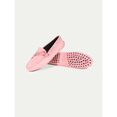 Image de Aurélien Driving Shoes Mocassins Suède Femme Rose Taille 35 Style Méditerranéen Italien Fait à la Main et Luxe Exclusif Chaussures