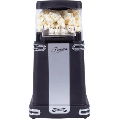Image de Gadgy Machine à pop corn air chaud rétro sans huile Snack sain sucre ni noire pour la maison