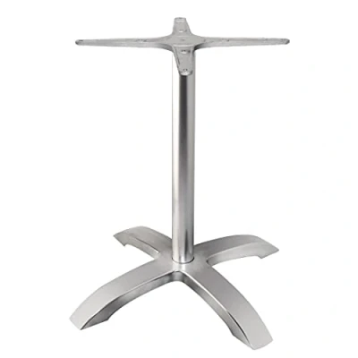Afbeelding van Bolero tafelpoot geborsteld aluminium