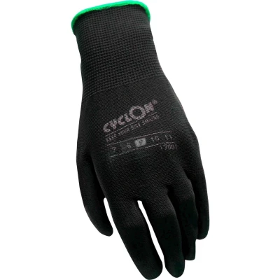 Afbeelding van Cyclon Werkhandschoenen Nylon/pu Unisex Zwart/groen Maat 9