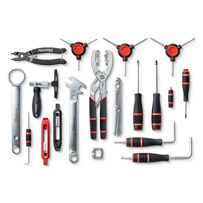Afbeelding van Feedback Sports Fietsgereedschap en accessoires Team Edition gereedschapsset Fiets Reparatie Apparatuur Gereedschapskist Organizer Eén maat