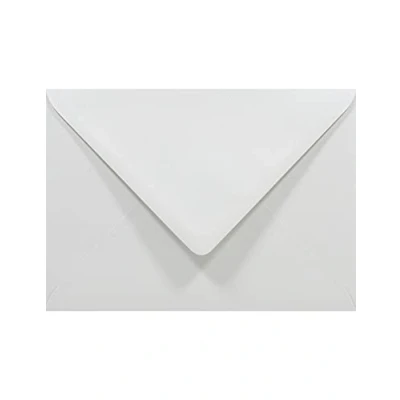 Afbeelding van Netuno 100 grijze enveloppen, B6, 125 x 175 mm, regenboog, 80 g, puntige klep, kleurrijke decoratief, voor uitnodigingen, bruiloft, Kerstmis, wenskaarten, verjaardag,