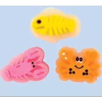 Afbeelding van 24 gummen zeedieren 89468