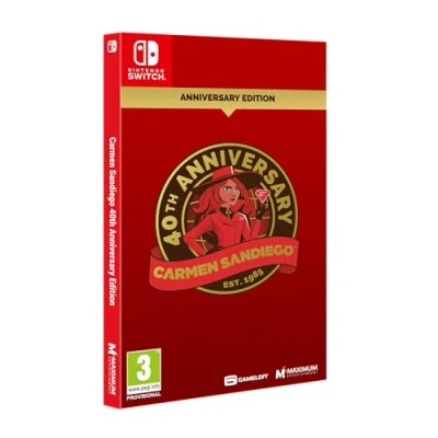 Afbeelding van Carmen Sandiego 40th Anniversary Nintendo Switch