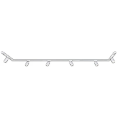 Afbeelding van BRILONER Rail Railverlichting set opbouwspots startset opbouwrail 6x GU10 spots draaibaar 450 cm wit