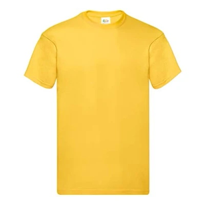 Afbeelding van Fruit of the Loom Original T shirt voor heren (set van 5 stuks)