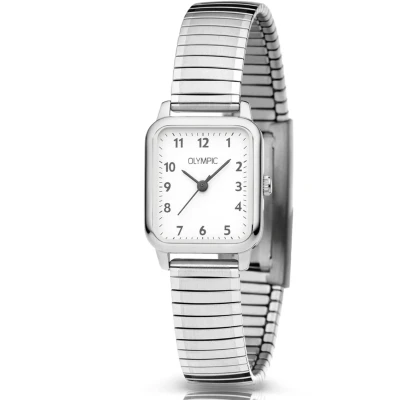 Afbeelding van Olympic OL26DSS140 BRITT Horloge Staal Wit 20 23mm