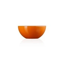 Afbeelding van Le Creuset Aardewerken Snackschaaltje In Oranjerood 12cm