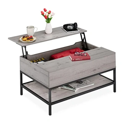 Afbeelding van Relaxdays, Salontafel, Salontafel (90 x 86,5 58 cm)