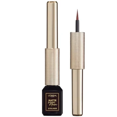 Afbeelding van L&#039;Oréal Paris Infaillible GRIP Matte Liquid Liner Eyeliner, Dames, Maat: 3 ml, Marron