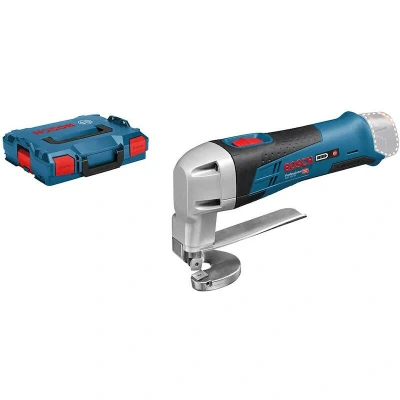 Afbeelding van Bosch Professional Accu blikschaar 060192610A GSC 12V 13 Zonder accu, lader, Incl. koffer