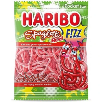 Afbeelding van Haribo F!ZZ Spaghetti Red 28x70g