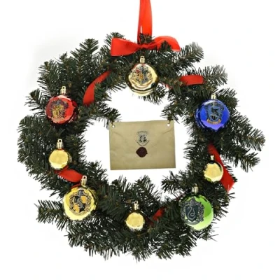 Afbeelding van Harry Potter kerstkrans met brief