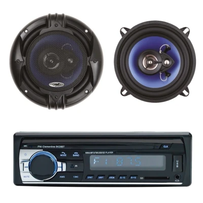 Afbeelding van PNI Clementine 8428BT, HiFi650 AK002 Autoradio 1 DIN