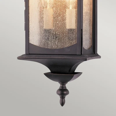 Afbeelding van Buitenwandlamp Market Square 2, brons
