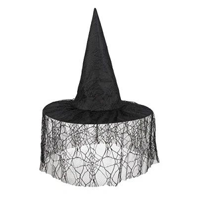 Afbeelding van Boland Hoed Heks Seda Zwart 57 Volwassenen Vrouwen Halloween en Horror