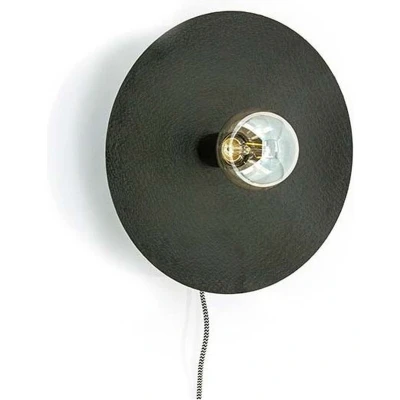 Afbeelding van Furnilux Wandlamp Horus zwart small 35 x 11 cm