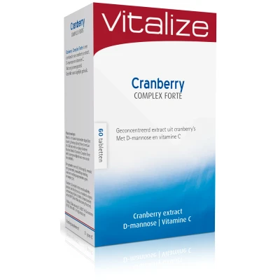 Afbeelding van Vitalize Cranberry Complex Forte Tabletten 60st