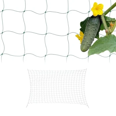 Afbeelding van Relaxdays klimnet voor planten set van 2 200 x 500 cm steungaas klimplanten PE