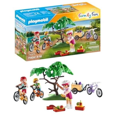 Image de Playmobil Family Fun 71426 Vacanciers et vélos