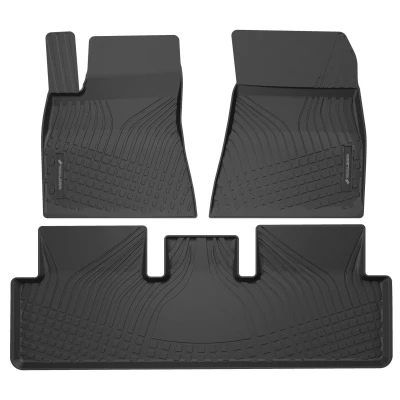 Afbeelding van WALSER 100085 Vloermatset TPE (thermoplastische elastomeer) zwart TESLA: Model 3 (5YJ3) EV, EV AWD, Performance AWD 2017