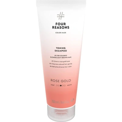 Afbeelding van Four Reasons Color Mask Toning Shampoo Rose Gold 250ml
