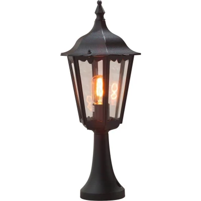 Afbeelding van Konstsmide 7214 750 Firenze Staande buitenlamp Spaarlamp E27 100 W Zwart