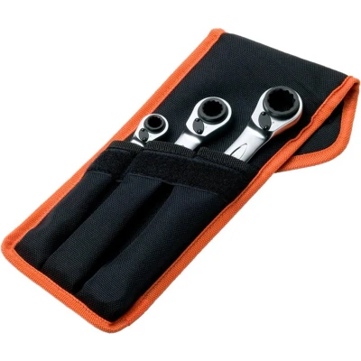 Afbeelding van Bahco 3 delige ringratelset 4 in 1 8 19mm