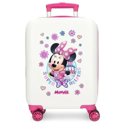 Afbeelding van Disney Joumma Minnie Helpers handbagage, Wit., Koffer 50