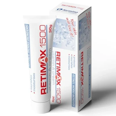 Image de RETIMAX 1500 Vitamine A, Rétinol, Pommade anti âge protectrice, 30 g