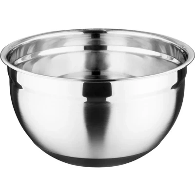 Afbeelding van Vogue RVS kom met siliconen bodem 3ltr