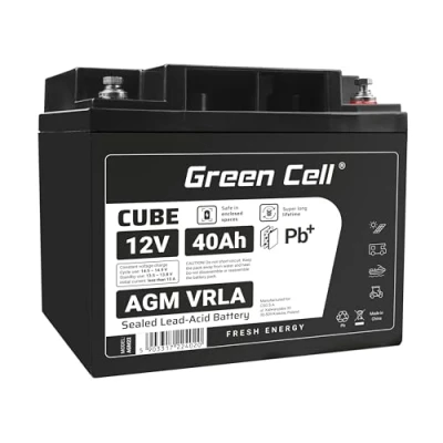 Afbeelding van AGM Batterij 12V 40Ah.