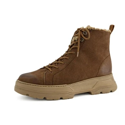 Afbeelding van Paul Green Bottines à lacets pour femme, Marron 00x, 39 EU