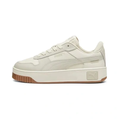 Image de PUMA Carina Street Femme Baskets, Alpine Snow Desert Dust, 38.5 EU