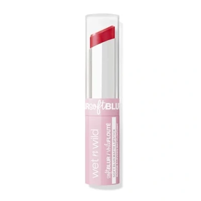 Afbeelding van Wet n Wild Cloud Pout Soft Blur matte Lipstick, lippenstift met niet drogende formule en langdurig, licht hydraterend, Little Red Rosette
