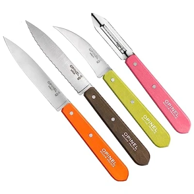 Image de Coffret Couteaux de Cuisine Opinel Les Essentiels Fifties