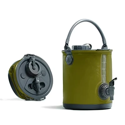 Afbeelding van Colapz 2 in 1 Opvouwbaar Waterreservoir met Kraan Draagbare Camping waterjerrycan