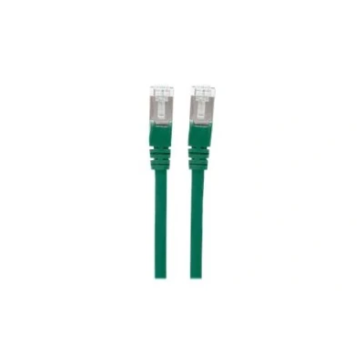 Image de Intellinet Network Patch Cable, Cat6, 20m, Green, Copper, S/FTP, LSOH / LSZH, PVC, RJ45, Gold Plated Contacts, Snagless, Booted, Lifetime Warranty, Polybag Cordon de raccordement RJ 45 (M) pour 20 m SFTP, PiMF CAT 6 sans halogène,