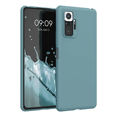 Afbeelding van kwmobile telefoonhoesje geschikt voor Xiaomi Redmi Note 10 Pro Hoesje smartphone Back cover in Arctische nacht