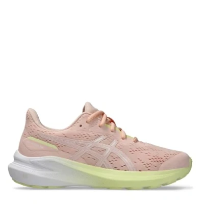 Afbeelding van Asics GT 1000 13 Unisex Hardloopschoenen voor op de weg kinderen, Maat: 33.5, Breeze/white Textiel/ synthetisch