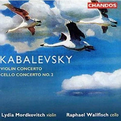 Afbeelding van Lydia Mordkovitch, Raphael Wallfisch, London Philharmonic Orchestra Kabalevsky: Violin Concerto · Cello 2 (CD)