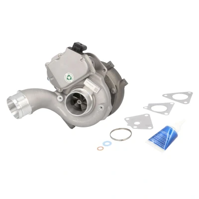 Afbeelding van ELSTOCK 91 1155 Turbocharger Uitlaatgasturbo, Elektrisch geregeld stelelement (schakelaar) Met pakkingen AUDI: A4 B7 Avant, A6 C6 Saloon