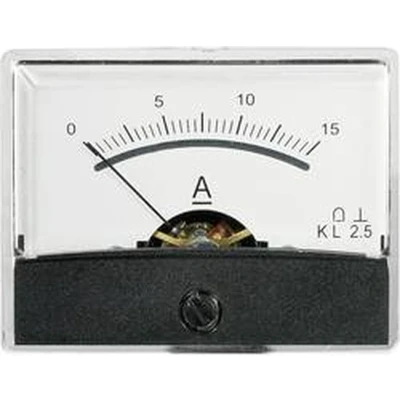 Afbeelding van VOLTCRAFT AM 60X46/15A/DC Inbouwmeter 15 A Draaispoel